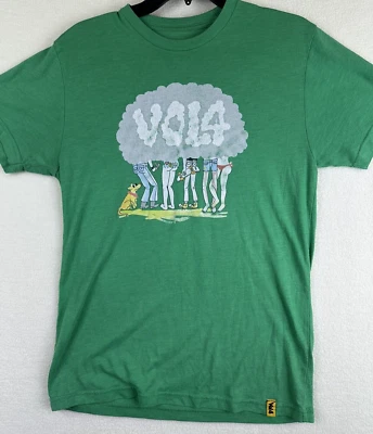 Camiseta Skatboard Volume 4 Puff Pals Talla Adulto Mediana Verde Manga Corta Foto 1 de 4