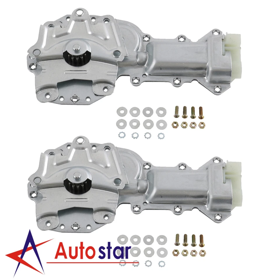 2X Nuevos motores de ventana de 12 dientes con remaches para Chevy GMC Buick Olds Pontiac Foto 1 de 4