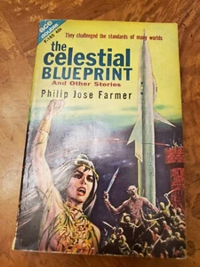 ACE DOUBLE F-165 THE CELESTIAL BLUEPRINT/CACHE FROM OUTER SPACE Sci-Fi 1962 - Imagen 1 de 3