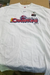 Vintage Nike Mens XL Detroit Pistons 2004 NBA Champions T-Shirt NEW - Picture 1 of 2