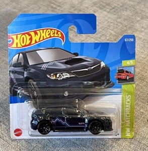 Hot Wheels 1:64 Black Subaru WRX STI HW Hatchback MODEL DIECAST - Picture 1 of 3