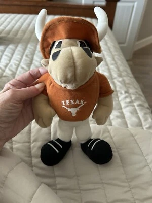 The University Of Texas Longhorn Mascot Plush 9.75” “Toy Factory”-San Antonio - Image 1 of 4