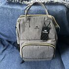 Matein Lunch Backpack Gray Insulated Cooler Backpack USB Port, 15.6? New