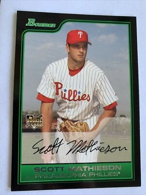 2006 Bowman Draft Rookie RC Card #BDP28 Scott Mathieson Phillies NMMt Free Ship! - Image 1 of 2