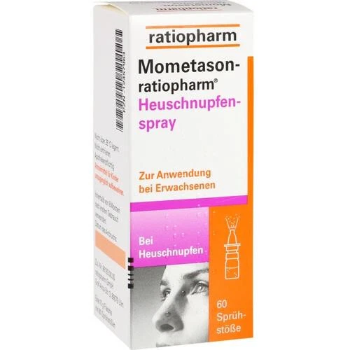 RATIOPHARM GMBH MOMETASON-ratiopharm Heuschnupfenspray, 10g, 60 Sprühstöße, PZN 12457963