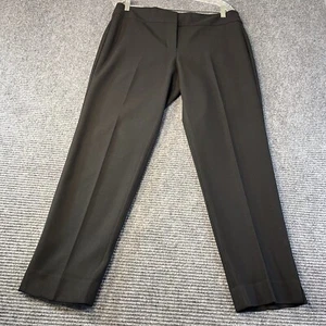 Talbots Hose Damen 10 schwarz Signature Stretch Schlitz Saum gerade Bein Hose - Bild 1 von 13