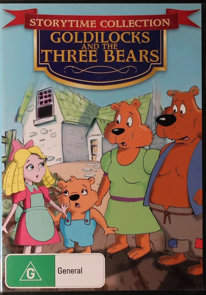 Goldilocks And The Three Bears DVD - Story Time Collection - Animated - Image 1 of 1