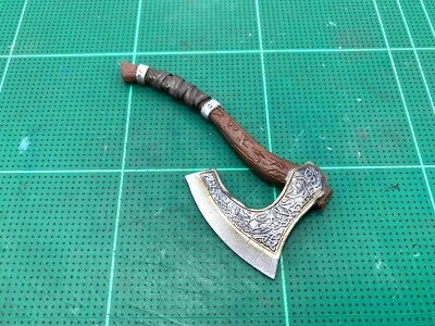 1/6 Scale Custom Made Viking Axe Hatchet Handmade Toys Action Figure - Image 1 of 4
