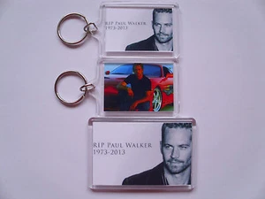 Paul Walker Tribute Fast & Furious Keyring or Fridge Magnet #2 = ideal gift idea - Picture 1 of 3
