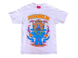 Mishka NYC Men's Designer White Trippy 100% Cotton T-Shirt - Medium Made In USA - Bild 1 von 8
