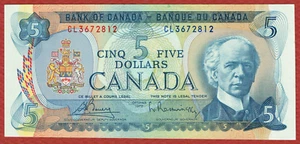 BANCO DE CANADA 1972 $5 BOUEY-RASMINSKY (P-87a, BC-48a) ch cu - Imagen 1 de 2