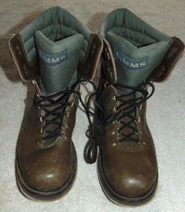 MEN'S SIMMS WADING BOOTS FELT BOTTOM sz 14 - Picture 1 of 7