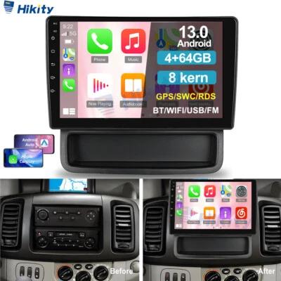 8-Kern 4+64GB Android 15 Autoradio GPS Carplay Für Opel Vivaro B Renault Trafic - Bild 1 von 4