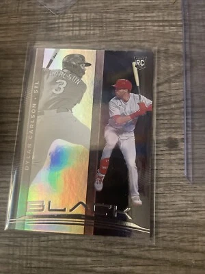 2021 Panini Chronicles - Black -  #2 - Dylan Carlson - St. Louis Cardinals - Image 1 of 2