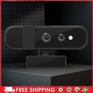 HD 1080P 30FPS Webcam 80 Wide Angle Facial Recognition Webcam for Windows Hello - Bild 1 von 12
