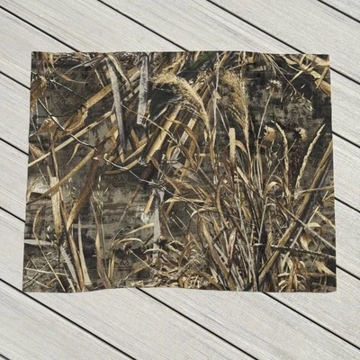 Funda de Almohada Realtree Max-5 Camuflaje Caza Exterior Mezcla de Poliéster Camuflaje Foto 1 de 4