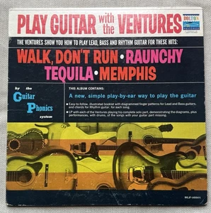 Play Guitar with the Ventures LP Vinyl - Dolton Records BLP 16501 - Picture 1 of 6