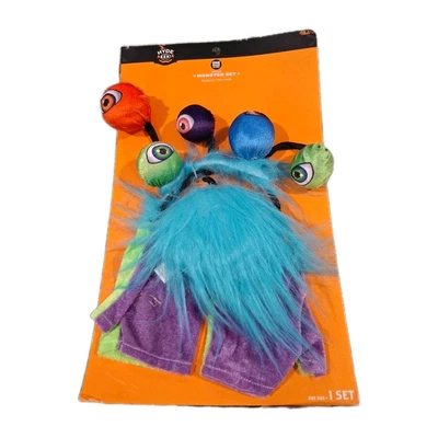 Conjunto de acessórios Monster Halloween 4 peças - Hyde & EEK! Boutique - Imagem 1 de 4