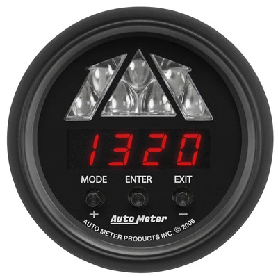 AutoMeter 2676 Z-Series 2-1/16" Shift Light Gauge, 0-16000 RPM - Image 1 of 2