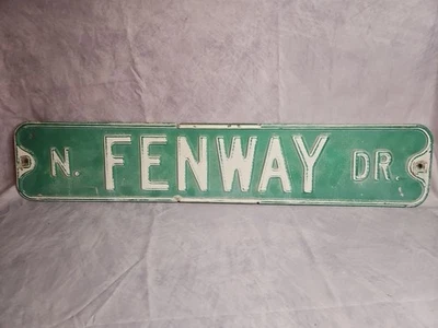 Fenway Drive Baseball Stadium 6x30 Steel Street Sign Embossed Real Street Sign - Image 1 of 4