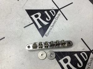 Late 60’s Gibson USA ABR Guitar Bridge Nickel Zinc Saddles Wire - Picture 1 of 5