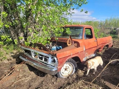 1971 F100 Passenger Window Regulator Fits 68-72 FORD F100 PICKUP  - Image 1 of 4