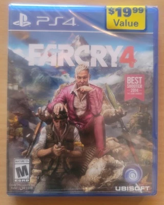 NEW SEALED Far Cry 4 Sony Playstation 4 PS4 2014 farcry 4 Video Game 1 Day Ship - Image 1 of 3