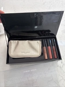 Giorgio Armani Mini Lip Shimmer Gift Set New - Picture 1 of 11