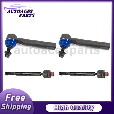 4x Extremo de barra de amarre de dirección exterior interior delantero para Honda CR-V 2,4 L 2007-2011 Foto 1 de 4