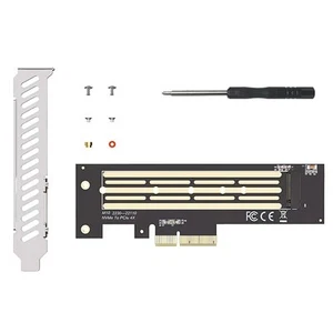NVME-Adapter M.2 NVME SSD auf PCIe 4.0 X4 X8 X16 Erweiterungskarte M.2 NVME5783 - Bild 1 von 7
