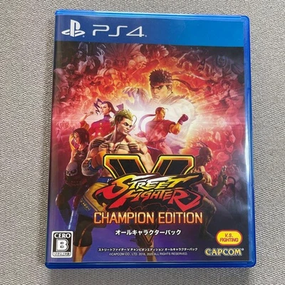 Street Fighter V Champion Edition All Character Pack  PS4 Sony JP ver - Image 1 of 3