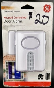 GE Keypad Controlled Door Alarm Programmable 4-Digit Code Sensor Brand New - Picture 1 of 6