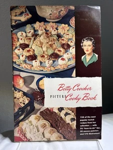 Vintage Betty Crocker Bild Kochrezept Kochbuch ~ General Mills 1948 - Bild 1 von 15