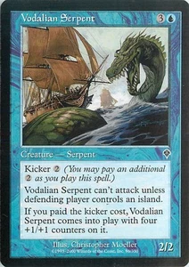 Invasion #86 Vodalian Serpent - Picture 1 of 2