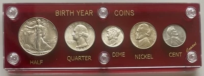 1943-P Birth Year Set Mint Set (Brilliant Uncirculated) - Image 1 of 4