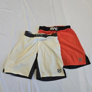 Lot Of 2 Reebok Combat UFC Speedwick MMA Training Shorts Mens Small Martial Arts - Picture 1 of 16