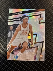 Tre Johnson RC 2025 Panini National VIP Gold Pack Silver Prizm - Foto 1 di 2