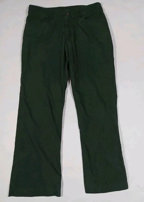 Pantalones Chinos Patagonia Todo Uso Talla 6 Verde Lona Caminata Granola Niña Tobillo Foto 1 de 4