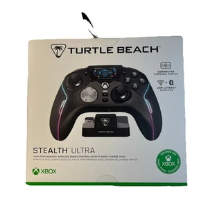 Turtle Beach Stealth Ultra Wireless Xbox Controller Black With Rapid Charge Dock - Picture 1 of 2