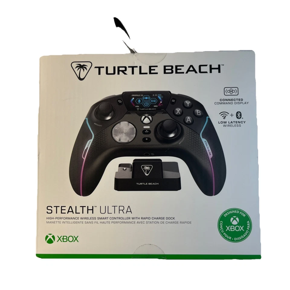 Turtle Beach Stealth Ultra Wireless Xbox Controller Black With Rapid Charge Dock - Image 1 of 2