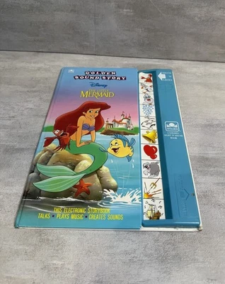 Golden Sound Story Vintage Disney The Little Mermaid Works! - Image 1 of 4