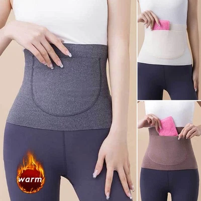 Winter Cashmere Kidney Warmer Ladies Mens Back Warmer Thermal Waist Warm☆ - Image 1 of 4