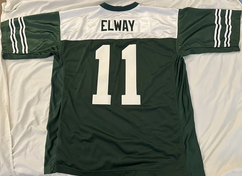 Vintage John Elway “Nike”Granada Hills High School Denver Broncos Jersey #11 2XL Cover