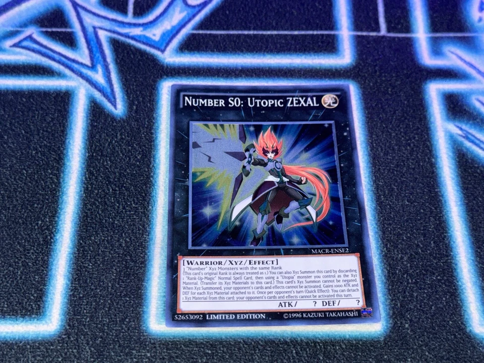 Number S0: Utopic ZEXAL - MACR - Super Rare - (SR) - LIMITED EDITION - LP - Image 1 of 1