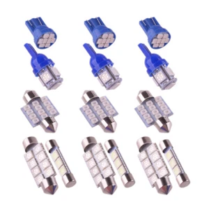 Blue LED Interior Light Bulb Package Kit Fit For Chrysler 300 05-10 15Pcs - Bild 1 von 4