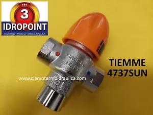 MISCELATORE TERMOSTATICO SOLARE TIEMME 3/4 FEMMINA 4737SUN cod.4700457 - Foto 1 di 5