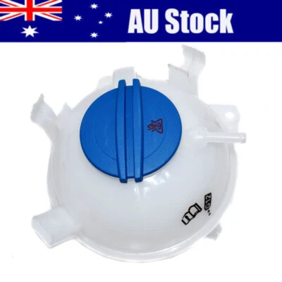 Coolant Radiator Reservoir Tank 1K0121407A For VW Golf Jetta Passat Tiguan New - Image 1 of 4
