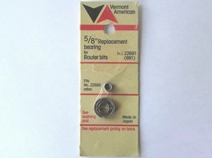 5/8" Replacement Bearing For Router Bits VERMONT AMERICAN 22691 Factory Sealed - Picture 1 of 1