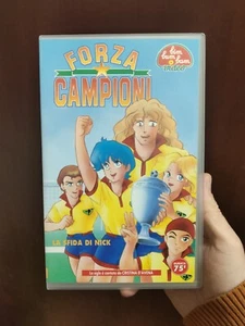 FORZA CAMPIONI LA SFIDA DI NICK VOLUME 2 - VHS BIM BUM BAM VIDEO *RARISSIMA* - Foto 1 di 4