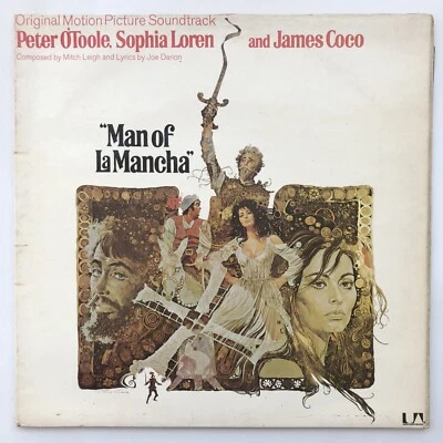 Man Of La Mancha Soundtrack - 12” A1/B1 Vinyl 1972- Peter O’Toole & Sophia Loren - Image 1 of 4